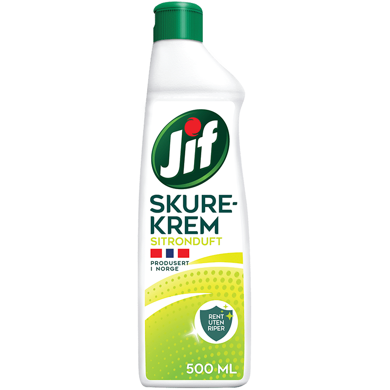 Jif Skurekrem sitronduft. FOTO