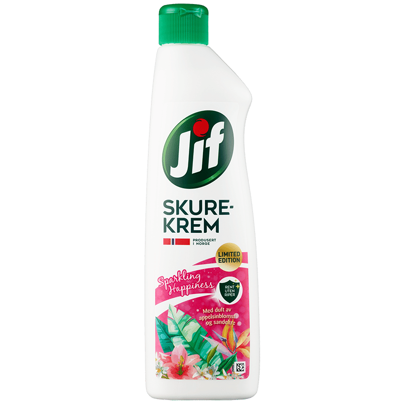 JIf Skurekrem sparkling happiness. FOTO