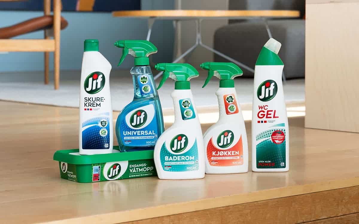 Jif-produkter.