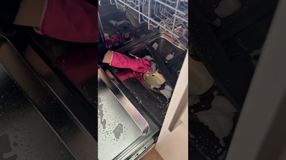 Rense oppvaskmaskin med eddik