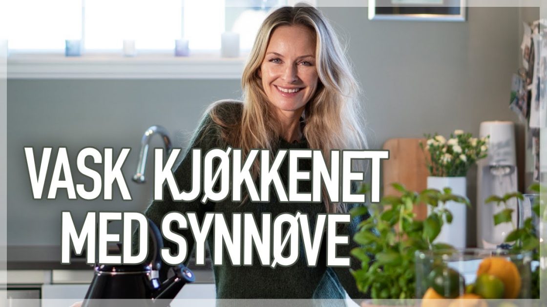 Jif julerengjøring I Synnøve Skarbøs vasketips til kjøkkenet!