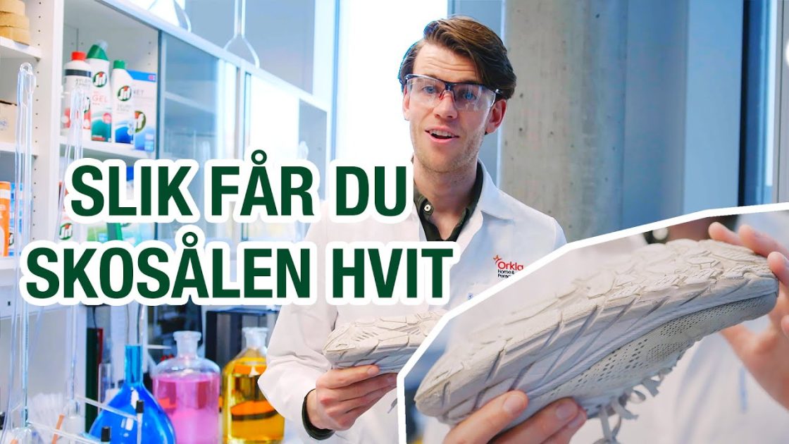 Vaske hvite skosåler rene | Jif