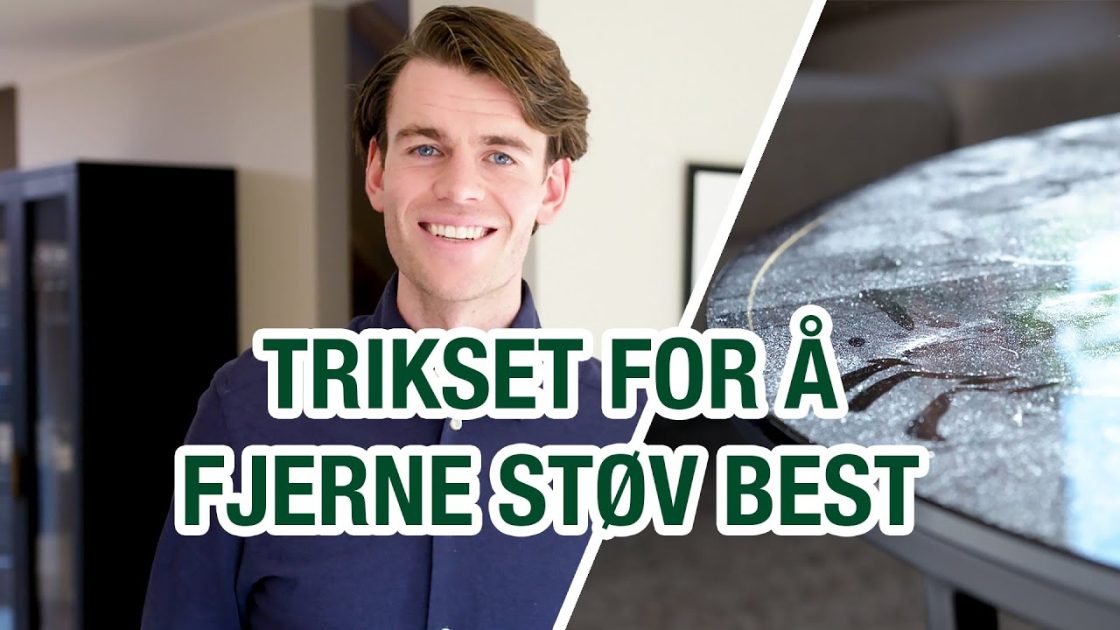 Beste måte å tørke støv | Jif